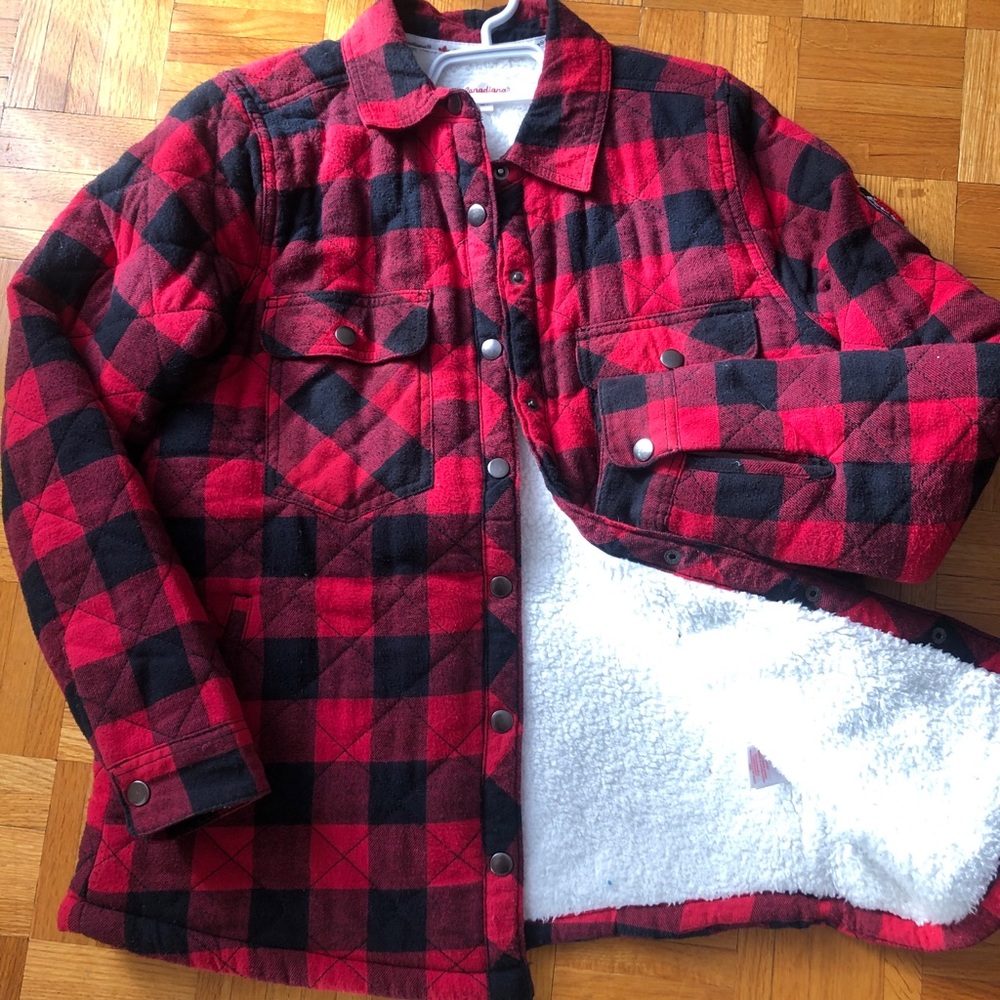 Canada jacket fur inside